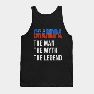 Grand Father Liechtensteiner Grandpa The Man The Myth The Legend - Gift for Liechtensteiner Dad With Roots From  Liechtenstein Tank Top